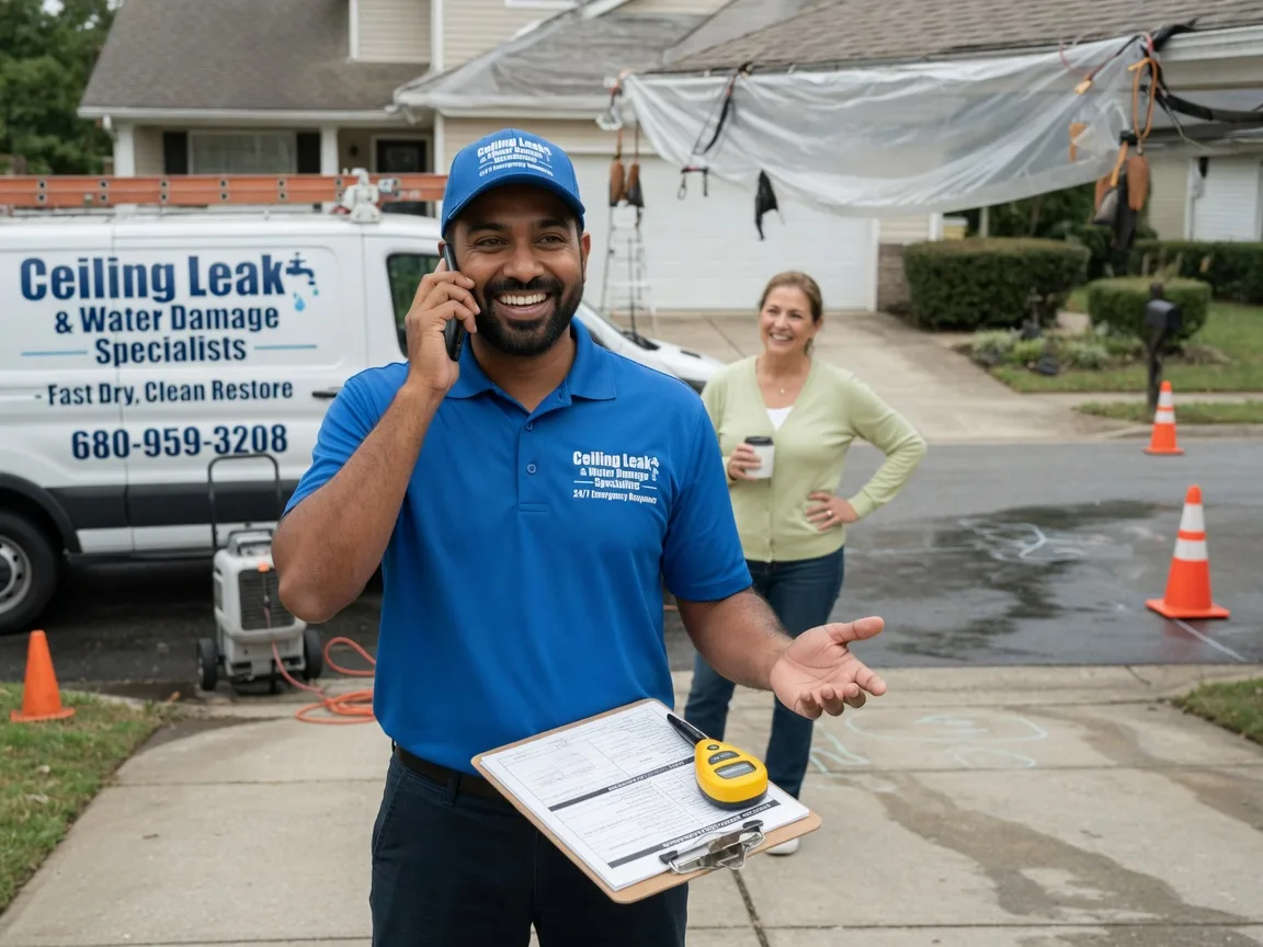 Ceiling Leak Cleanup Newton, UT FAQs